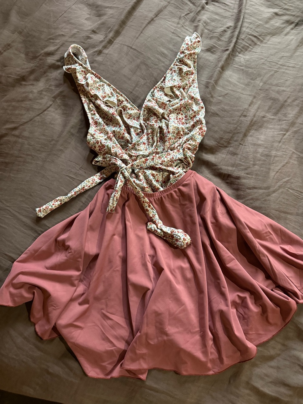 Jessica Rey One-Piece Full Coverage Swimsuit Grace in Petite Garden w/ Skirt♥️💕 - Picture 6 of 16